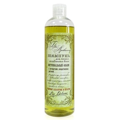 Liv Delano Apothecary * Шампунь для тонких/осл. волос 400г