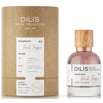 Dilis NICHE COLLECTION  Духи женские Pink Pepper 50 мл Pink Molecule 090.09 Zarkoperfume