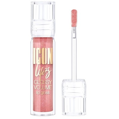 LUX visage ICON lips glossy volume  Блеск для губ с эффектом объема 503 Nude Rose