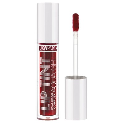 LUX visage LIP TINT AQUA GEL  Тинт для губ с гиалуроновым комплексом тон 05 Wine Red