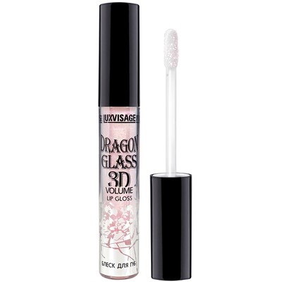 LUX visage DRAGON GLASS 3D volume  Блеск для губ 03 Flamingo