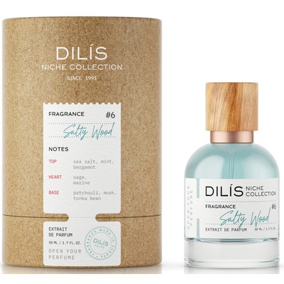 Dilis NICHE COLLECTION  Духи женские Salty Wood 50мл