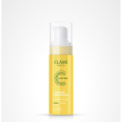 Dilis CLAIRE C-VIT PRO Очищающая пенка-мусс для умывания 165мл